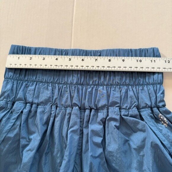 Free People FP Movement Shorts Womens Way Home Blue Size Small Mesh Inner Liner - Picture 4 of 7